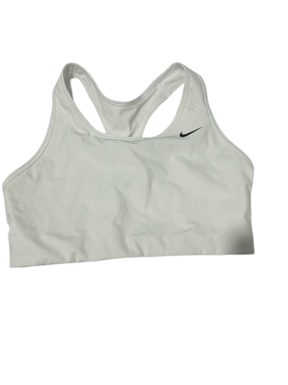 Nike Dri Fit Large White Sports Bra